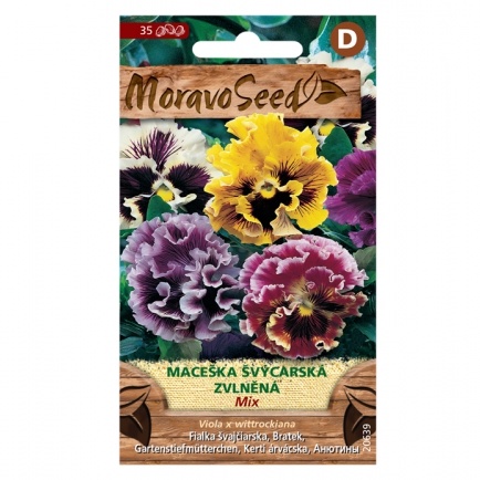 Osivo dvouletek - Maceška švýcarská zvlněná směs (MS)