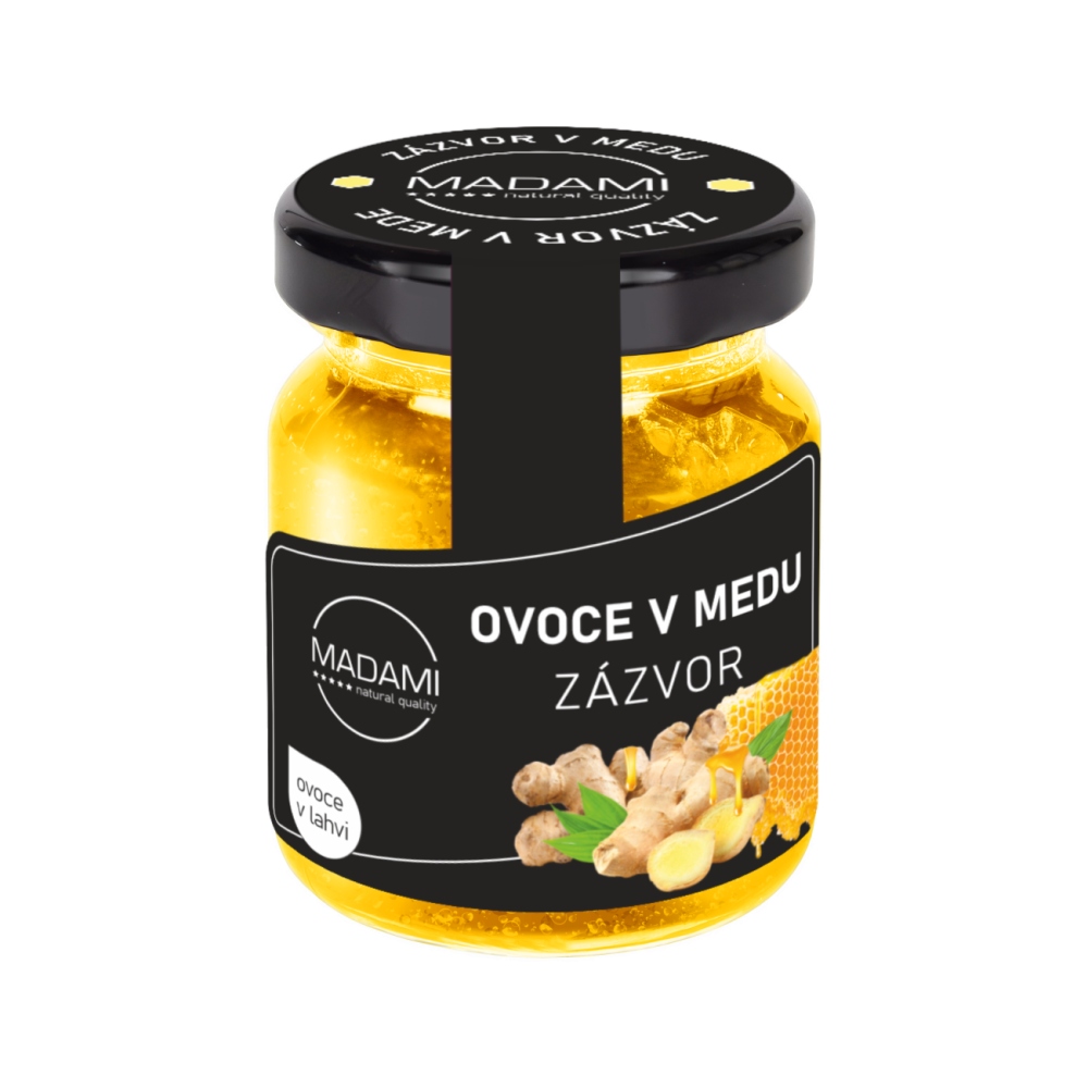 Sladké pochoutky - Madami Ovoce v medu zázvor 76g
