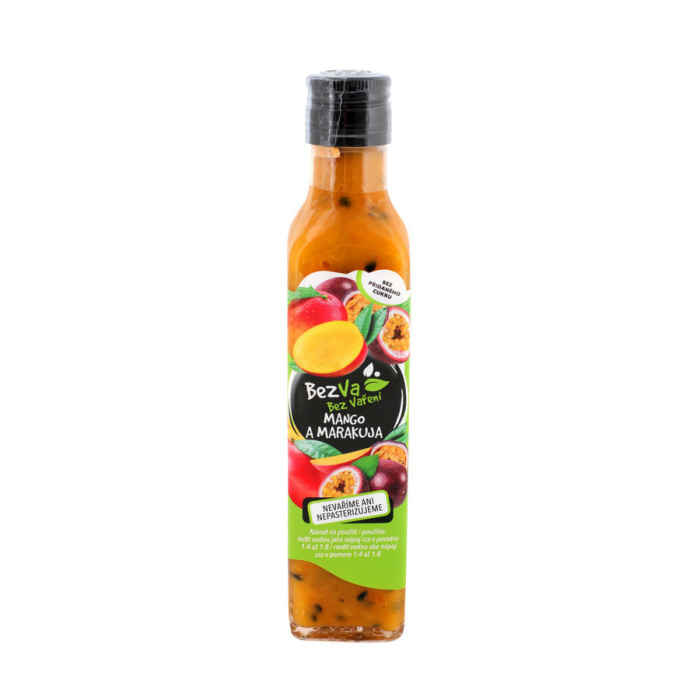 Sirupy, koncentráty, mošty - Madami Ovocný koncentrát mango a maracuja 250ml