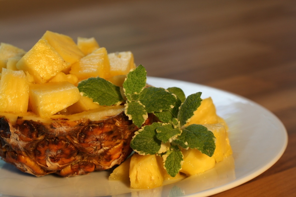 Máta ananasová Variegata BIO květináč 12cm-1