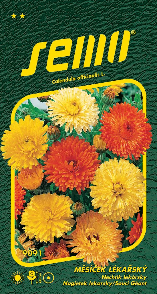 Osivo letniček - Měsíček lékařský směs Pacific Beauty