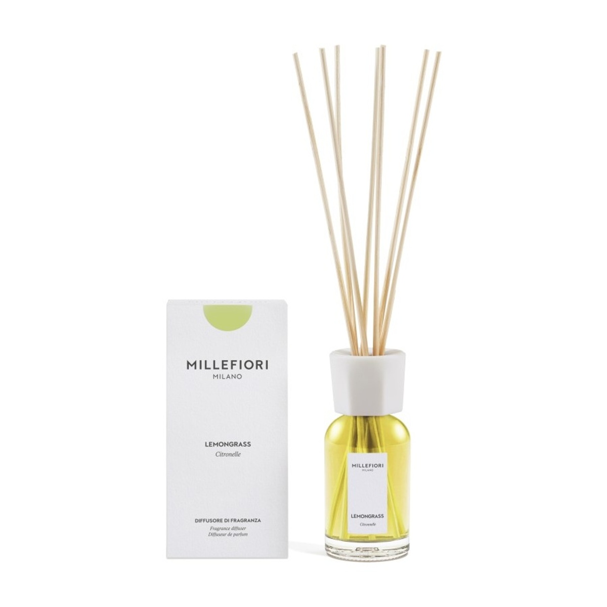 Difuzéry Millefiori Milano - Millefiori Difuzér Lemongrass 100ml