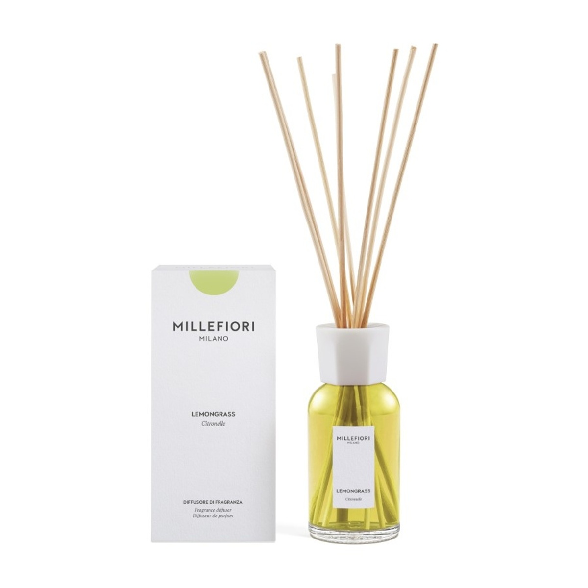 Difuzéry Millefiori Milano - Millefiori Difuzér Lemongrass 250ml
