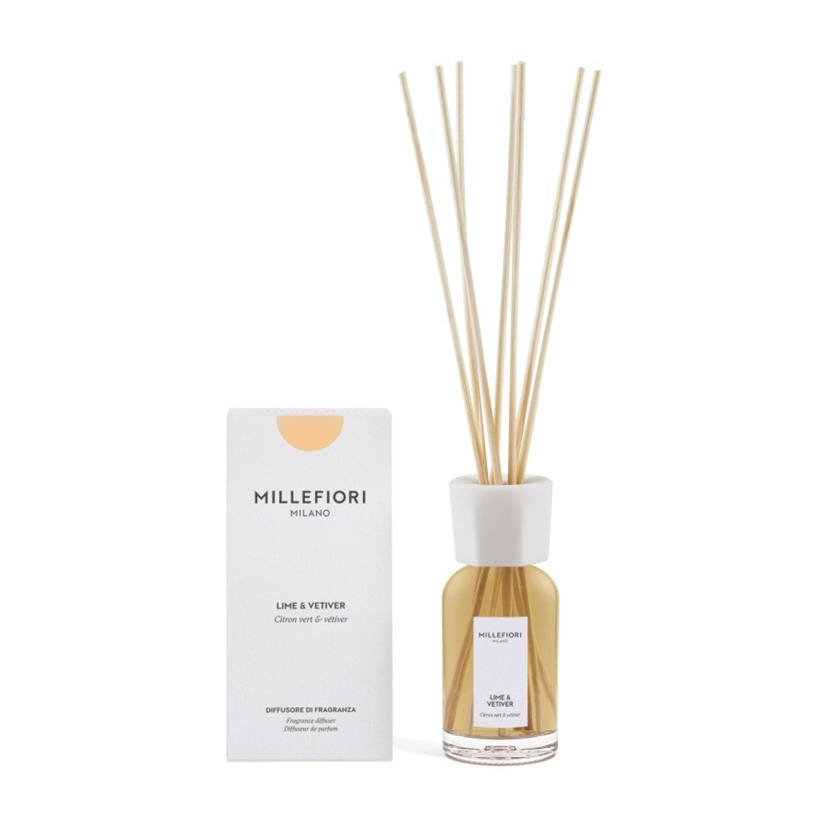 Difuzéry Millefiori Milano - Millefiori Difuzér Lime & Vetiver 100ml