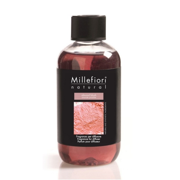 Difuzéry - Millefiori Difuzér NATURAL náplň Almond Blush 250 ml