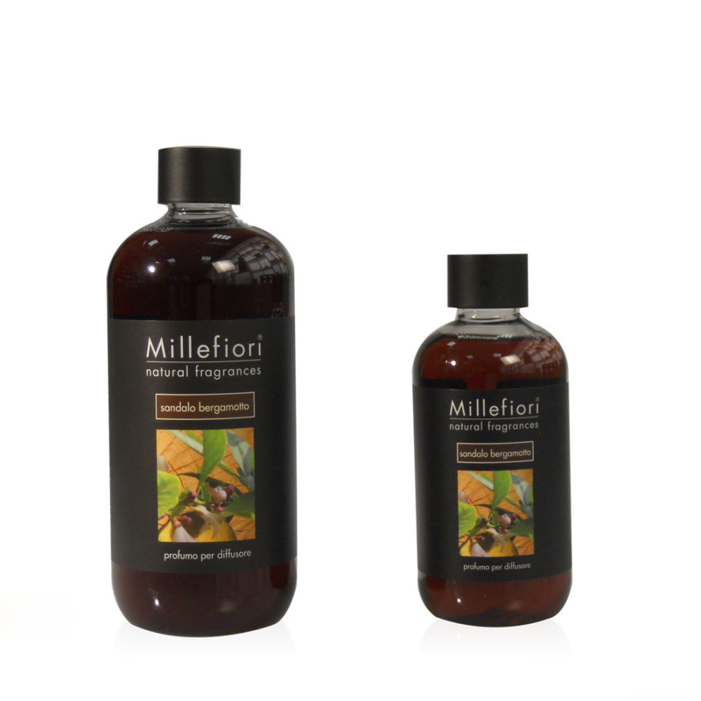 Difuzéry - Millefiori Difuzér NATURAL náplň Sandalo Bergamotto 250ml