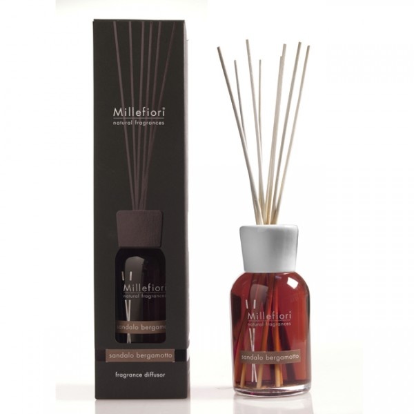 Difuzéry - Millefiori Difuzér NATURAL Sandalo Bergamotto 250ml