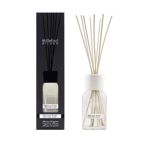 Difuzéry - Millefiori Difuzér NATURAL White Paper Flowers 250ml