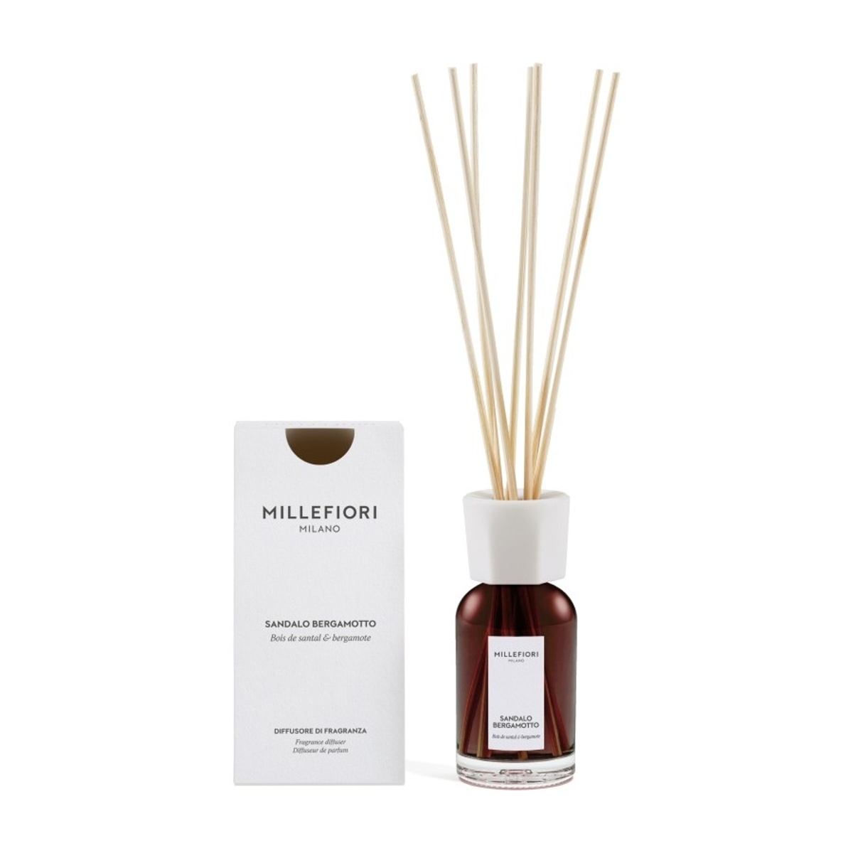Difuzéry Millefiori Milano - Millefiori Difuzér Sandalo Bergamotto 100ml
