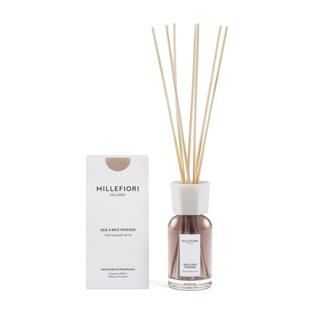 Difuzéry Millefiori Milano - Millefiori Difuzér Silk & Rice Powder 100ml