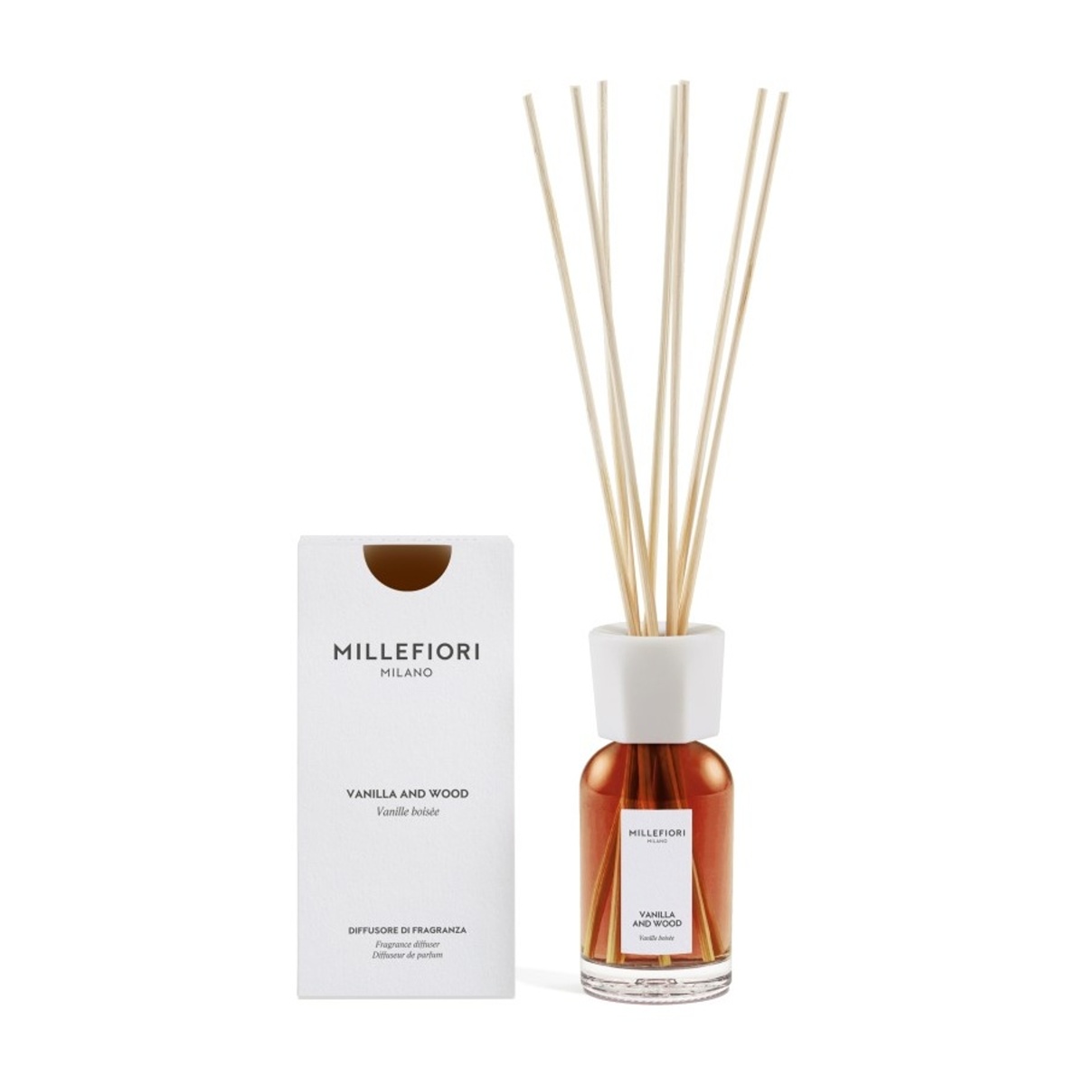 Difuzéry Millefiori Milano - Millefiori Difuzér Vanilla & Wood 100ml