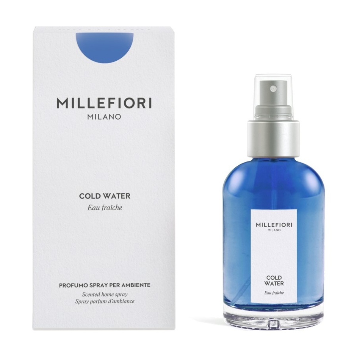 Vonné spreje Millefiori Milano - Millefiori interiérový sprej Cold Water 100ml