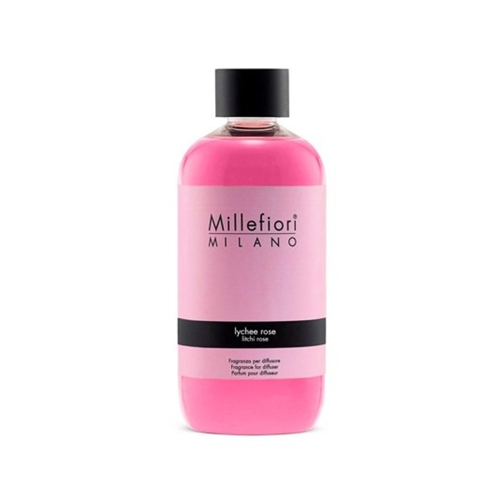 Difuzéry - Millefiori náplň do difuzéru NATURAL Lychee Rose 250ml