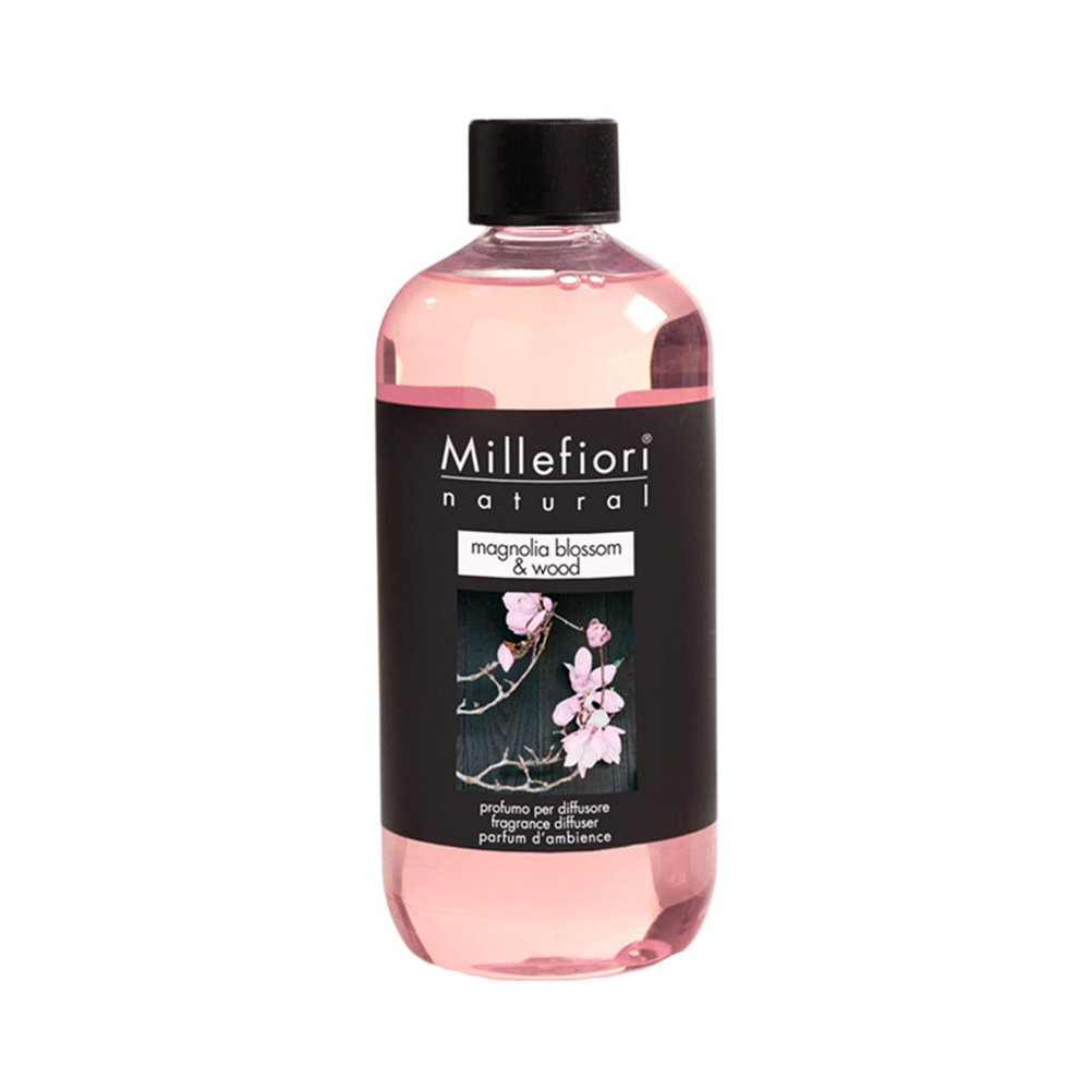 Difuzéry - Millefiori náplň do difuzéru NATURAL Magnolia Blossom & Wood 250ml