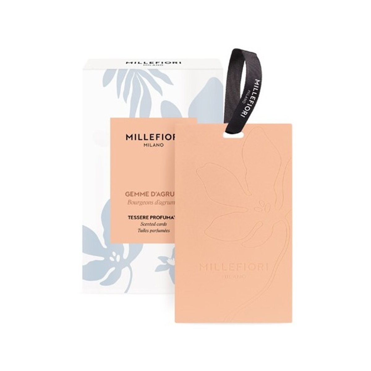 Parfémy a vůně na textil Millefiori Milano - Millefiori vonná karta Gemme D´Agrumi 3ks