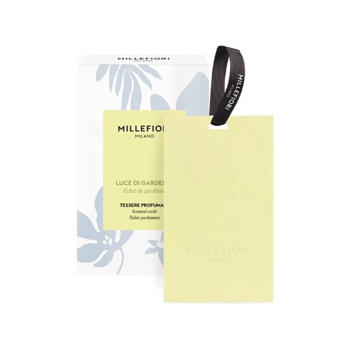 Parfémy a vůně na textil Millefiori Milano - Millefiori vonná karta Luce Di Gardenia 3ks