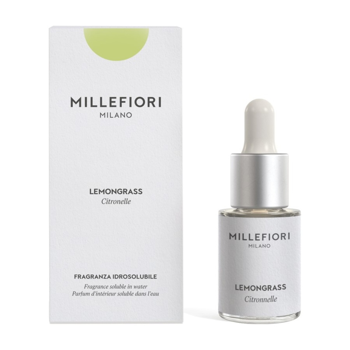 Vonné oleje Millefiori Milano - Millefiori vonný olej Lemongrass 15ml