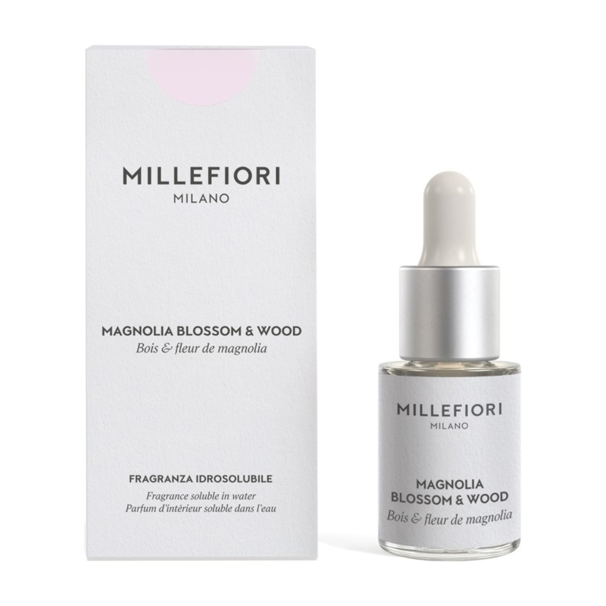 Vonné oleje Millefiori Milano - Millefiori vonný olej Magnolia Blossom & Wood 15ml