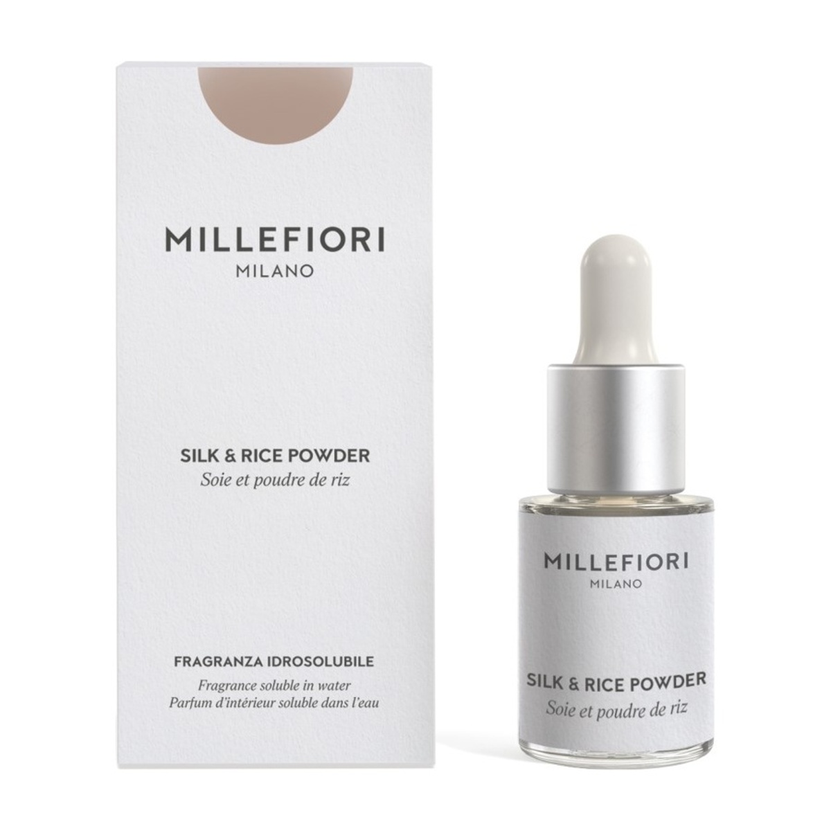 Vonné oleje Millefiori Milano - Millefiori vonný olej Silk & Rice Powder 15ml