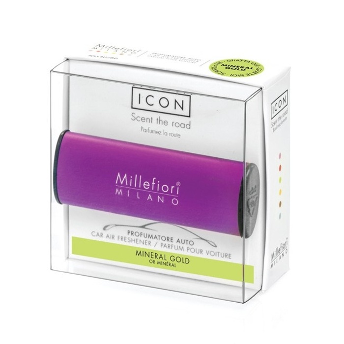 Vůně do auta Millefiori Milano - Millefiori Vůně do auta CAR CLASSIC Mineral Gold