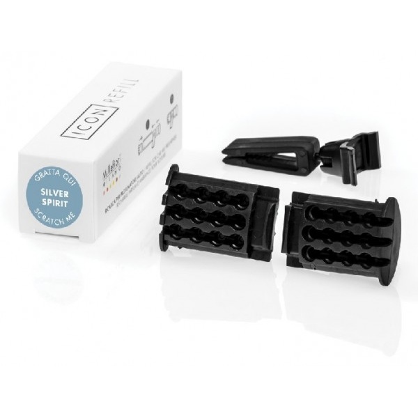 Vůně do auta Millefiori Milano - Millefiori vůně do auta CAR náplň Silver Spirit