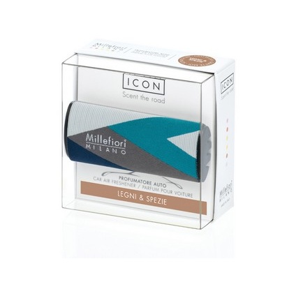 Vůně do auta Millefiori Milano - Millefiori Vůně do auta CAR TEX.GEOMETRIC Legni & Spezie