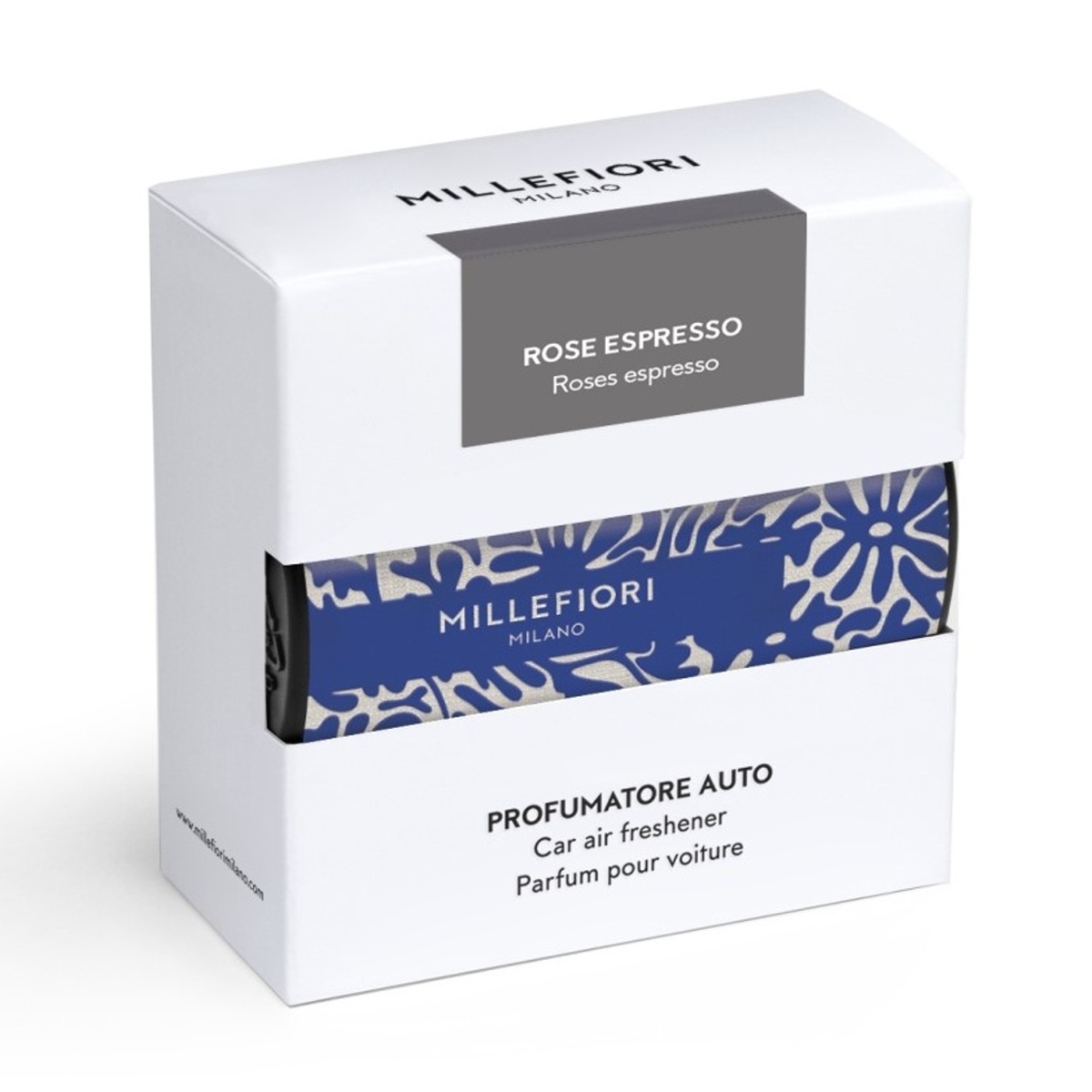Vůně do auta - Millefiori Vůně do auta CAR TEXTIL FLORAL Rose Espresso