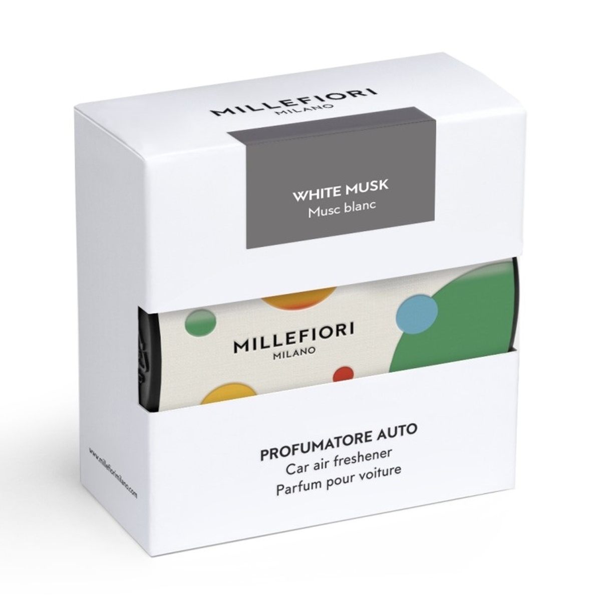 Vůně do auta - Millefiori Vůně do auta CAR TEXTIL FLORAL White Musk