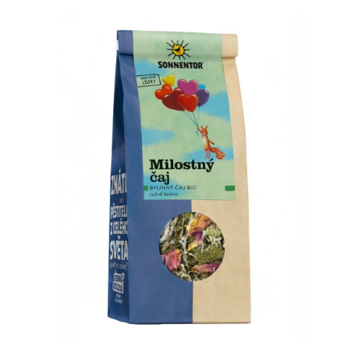 Nápoje - Milostný - bylinný čaj BIO sypaný 50g Sonnentor