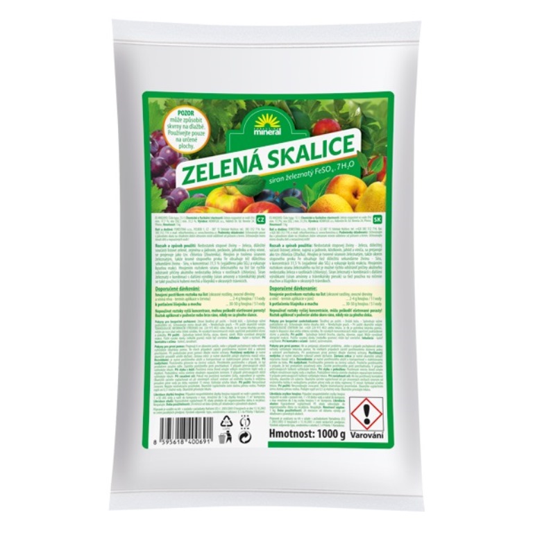 Hnojiva - Mineral Zelená skalice1kg