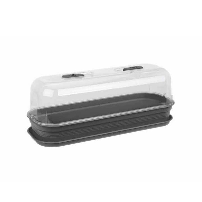 Minipařeniště ELHO miska Grow Tray velikost L černá-0