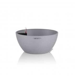 Květináče - Miska CUBETO set šedá 40cm