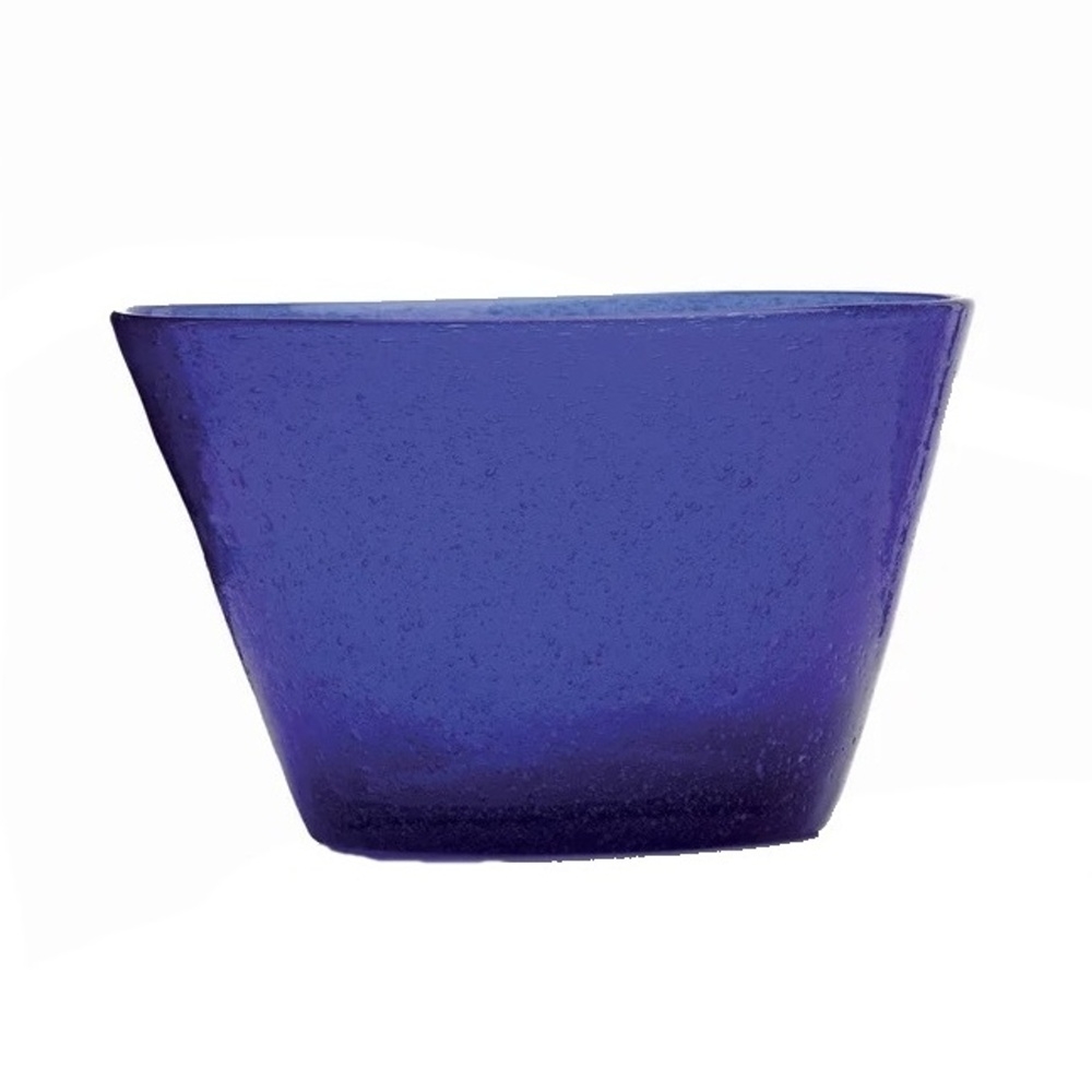 Misky a mísy - Miska kulatá skleněná MEMENTO modrá 11,5cm