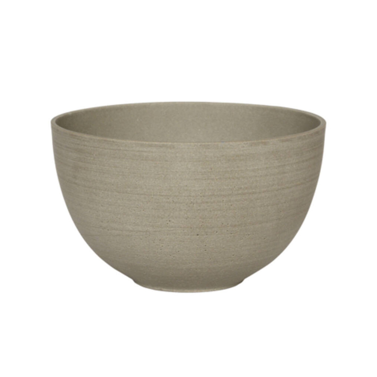 Keramické květináče - Miska kutalá PETER S sandstone sv.šedá 20cm