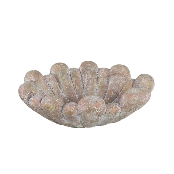 Design pro Váš domov - Miska oválná cementová MINTER L bronzová 35cm