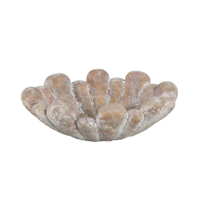 Design pro Váš domov - Miska oválná cementová MINTER M bronzová 30cm