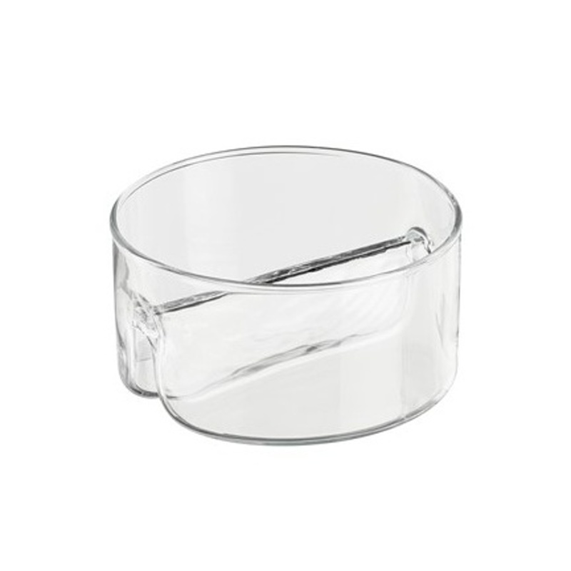 Misky a mísy - Miska skleněná na snack LINDA čirá 16cm