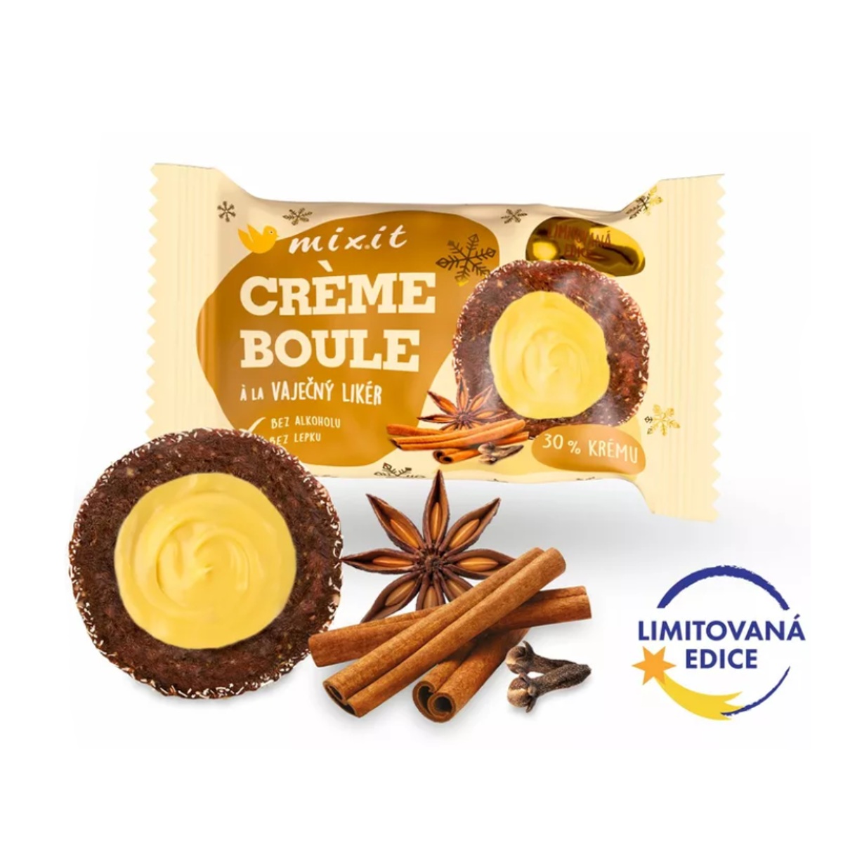 Mixit - Mixit datlový koláček CRÉME BOULE a lá Vaječný likér 30g