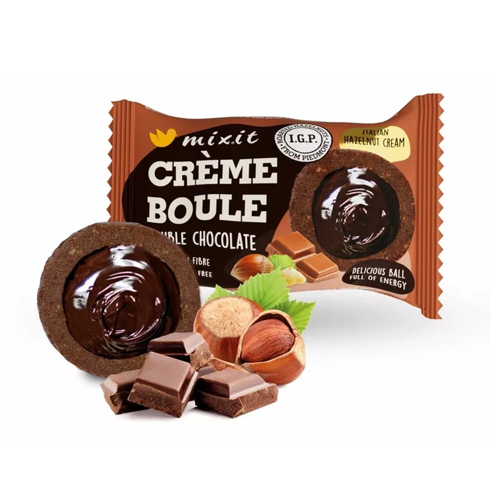 Mixit - Mixit datlový koláček CRÉME BOULE Double chocolate 30g
