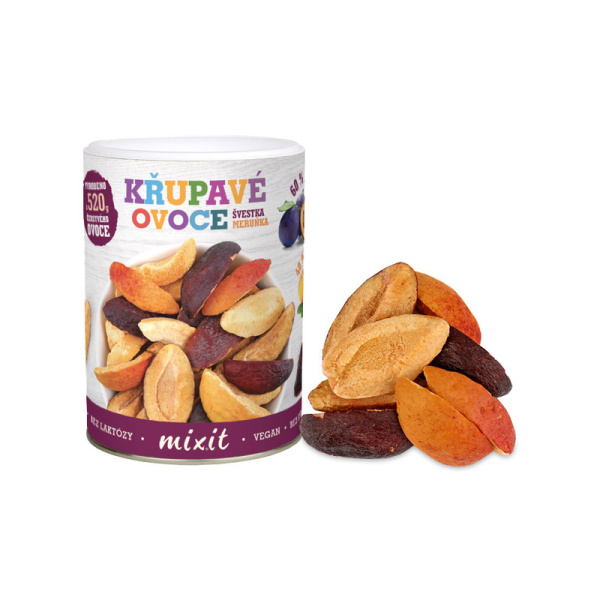 Mixit - Mixit křupavé ovoce Švestka a Meruňka 65g
