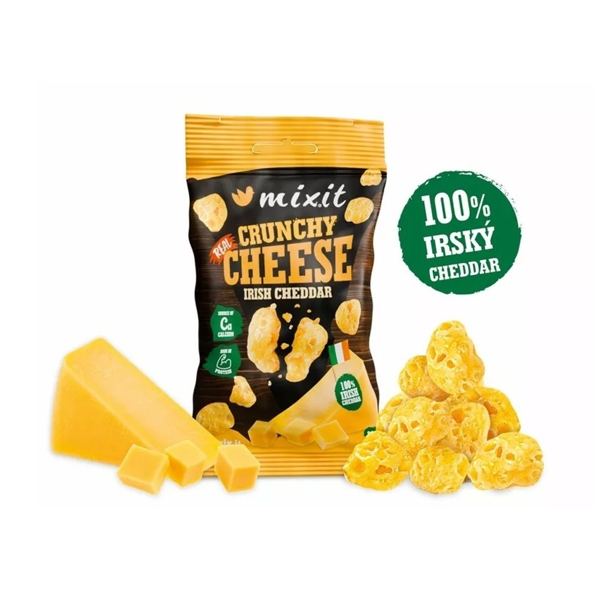 Mixit - Mixit křupavý sýr do kapsy - irský čedar 20g