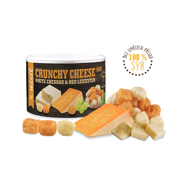 Mixit - Mixit mix křupavých sýrů W.Čedar a R.Leicester 70g