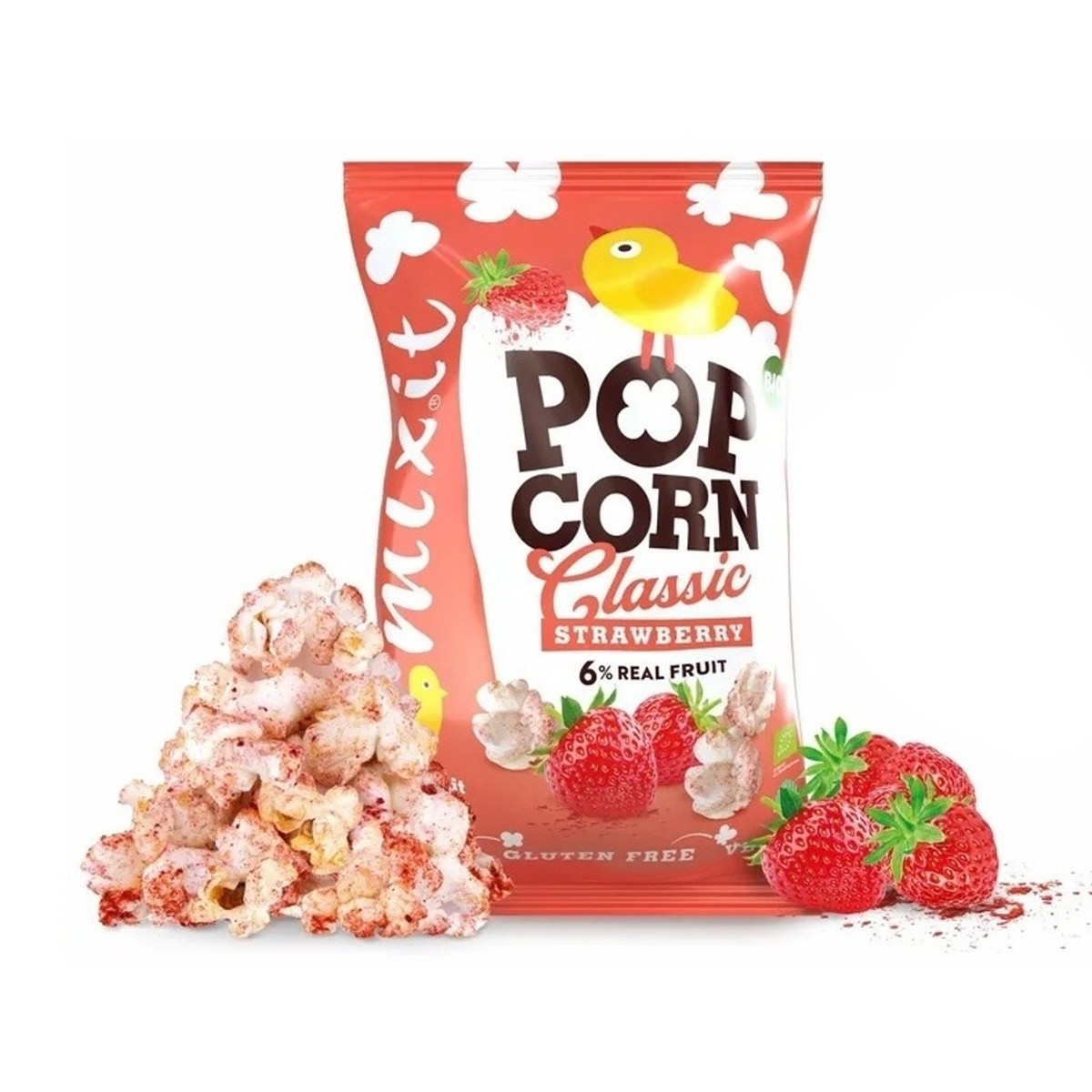 Mixit - Mixit Popcorn CLASSIC jahoda 75g