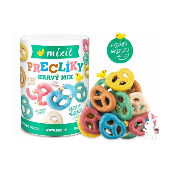 Čokoládové pochoutky - Mixit Preclíky Hravý mix 240g