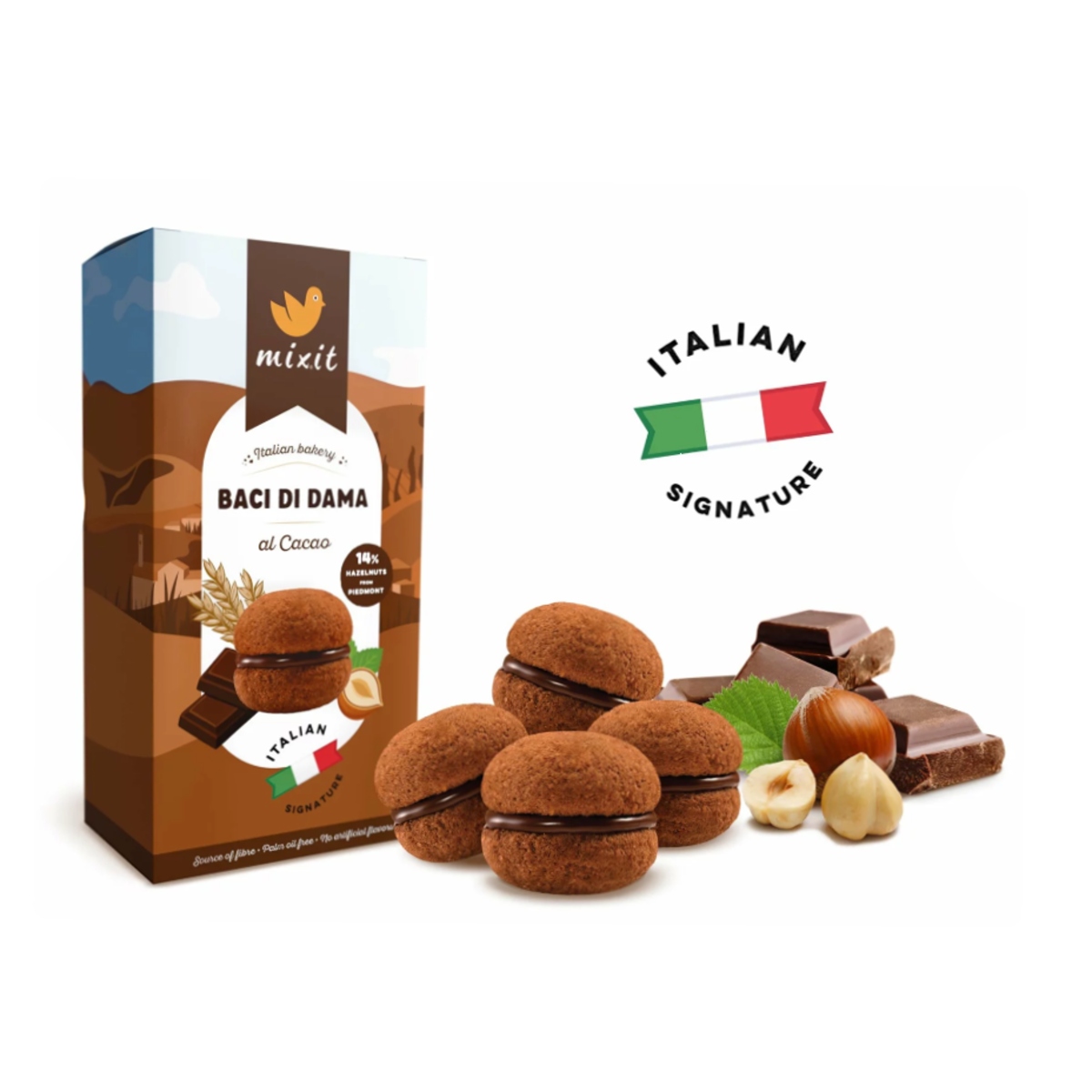 Mixit - Mixit sušenky Baci di Dama al Cacao 170g