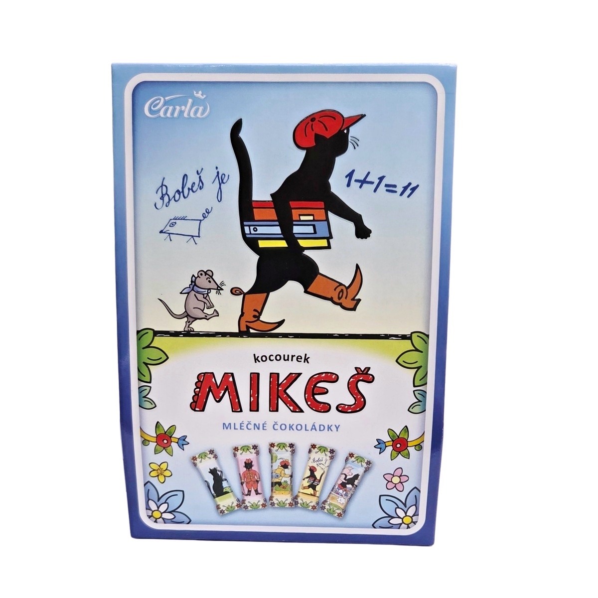 Čokoládové pochoutky - Mléčná čokoláda - neapolitánky KOCOUR MIKEŠ 125g