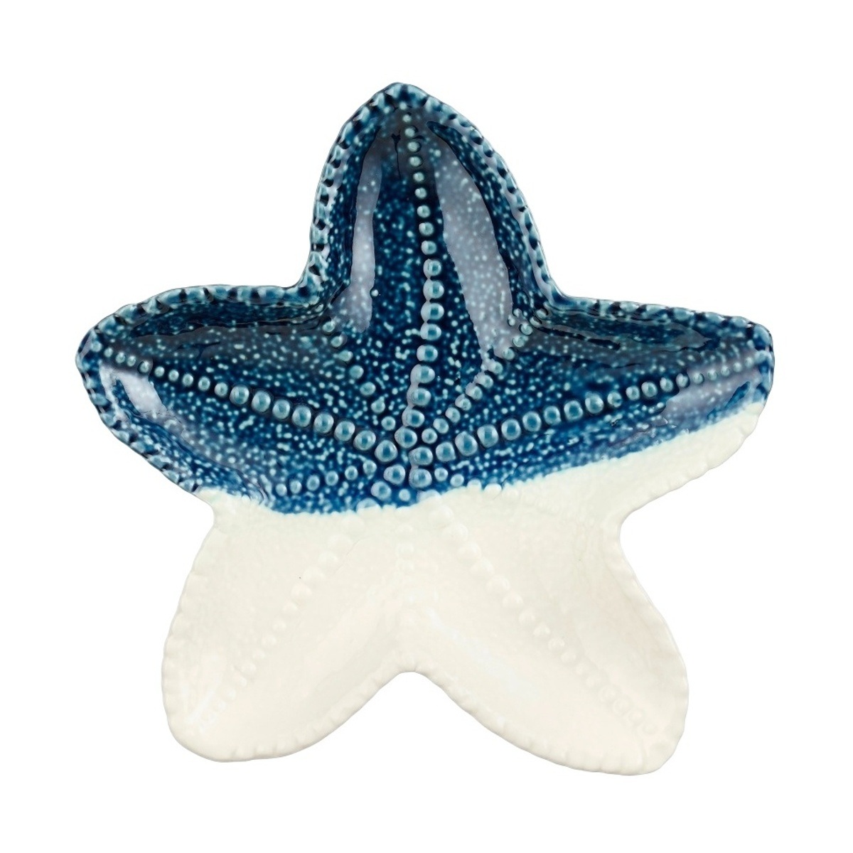 Keramické dekorace - Mořská hvězdice z kameniny 21cm