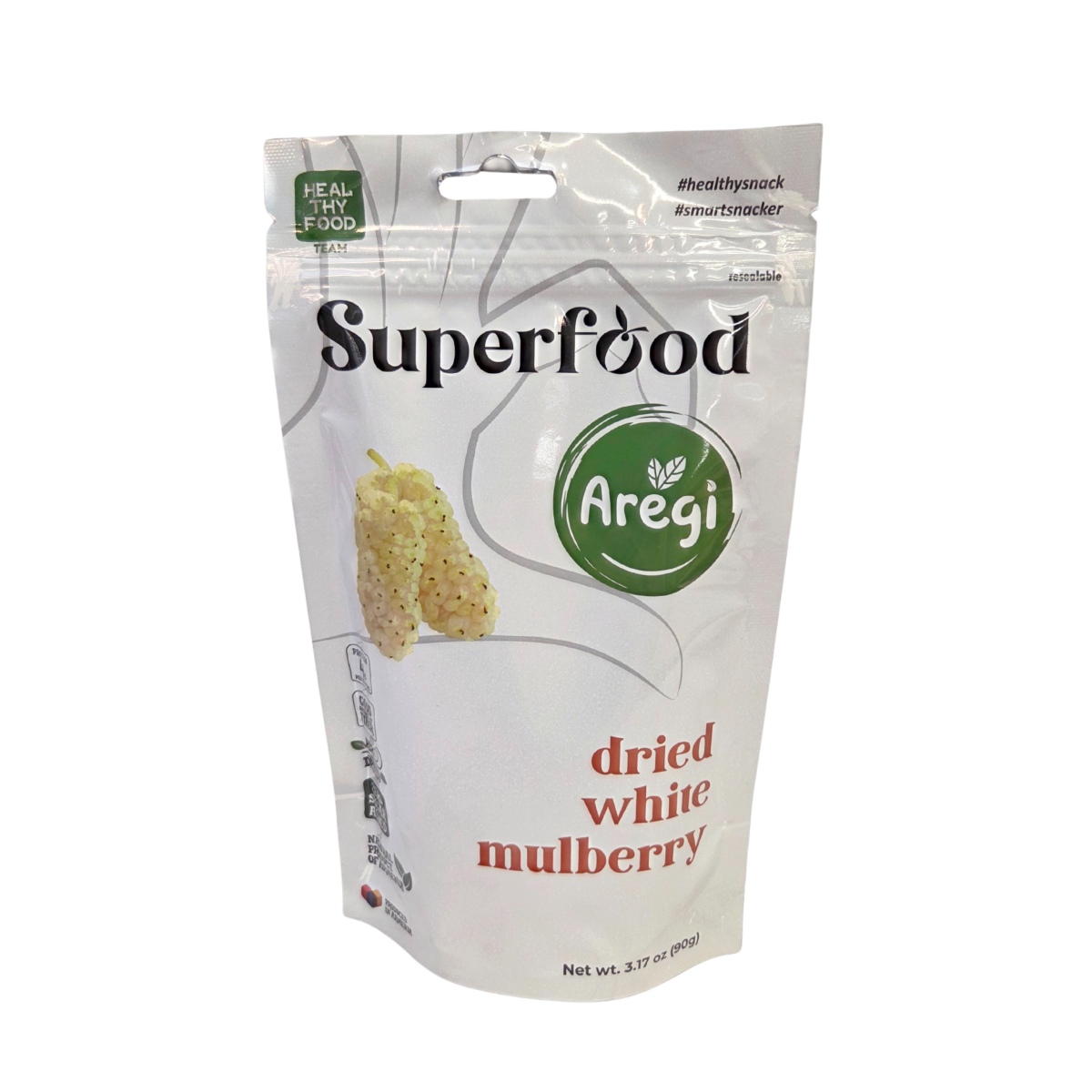 Sušené ovoce a plody - Moruše bílá sušená AREGI 90g