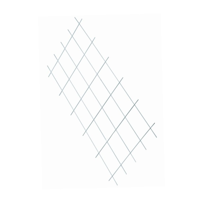 Tyčky a opory - Mřížka zahradnická bílá 750 x 1500 mm