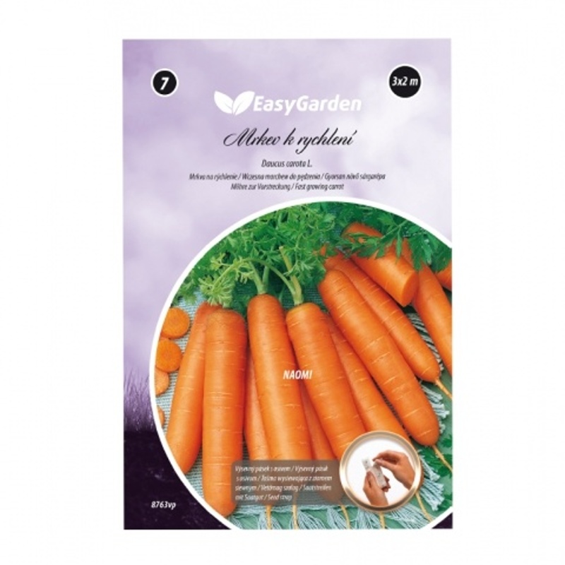 Výsevní pásky - Mrkev k rychlení výsevní pásek